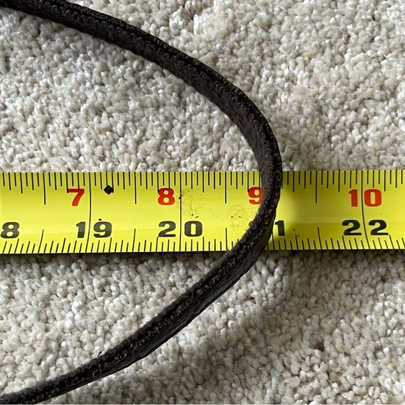 Patricia Nash Leather Croc Embossed Crossbody Bag Purse-Gray-Zipper-EUC-Classic - Picture 15 of 16